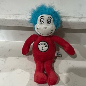 Dr. Seuss Thing 1 Plush - Red and Blue